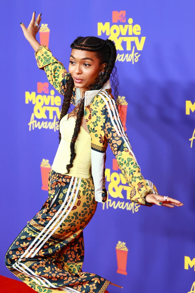 See Yara Shahidi's Gorgeous Hair Crown at the MTV Awards