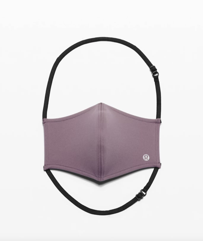 Lululemon Double Strap Face Mask in Frosted Mulberry