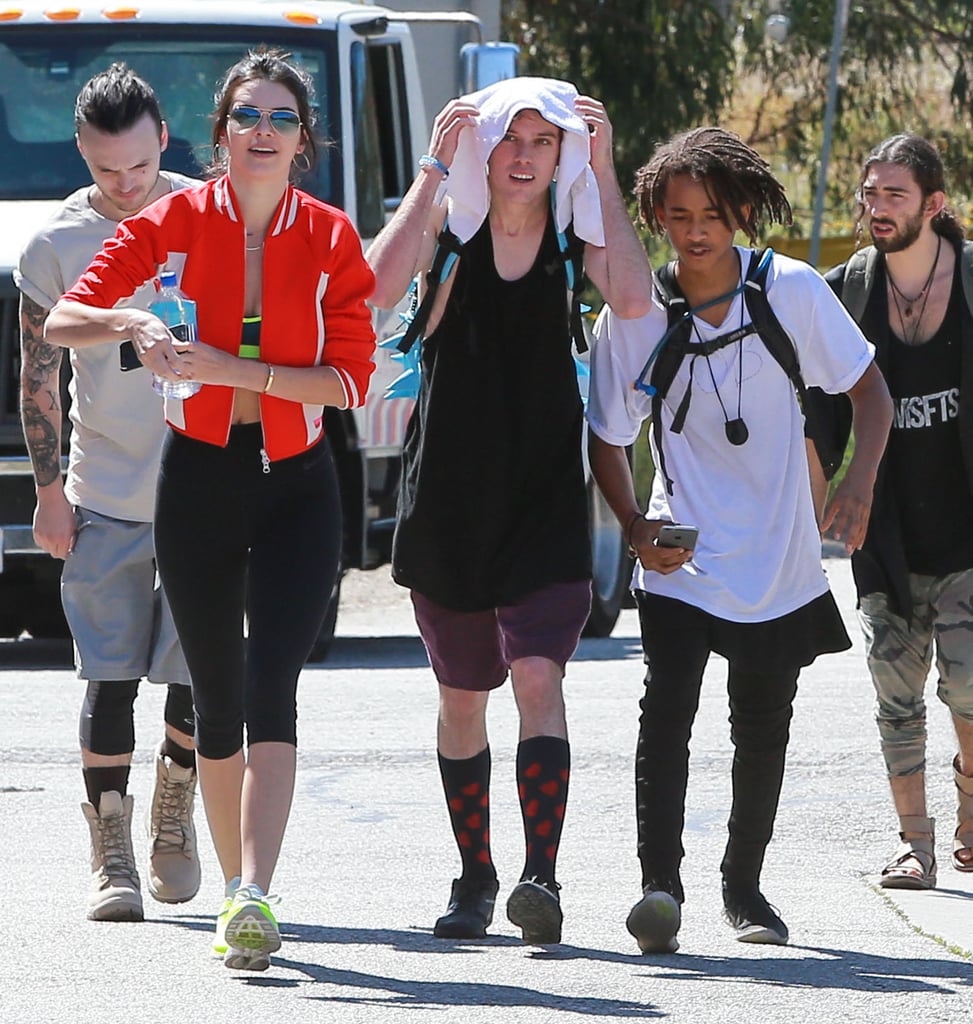 Kendall Jenner and Jaden Smith on a Hike