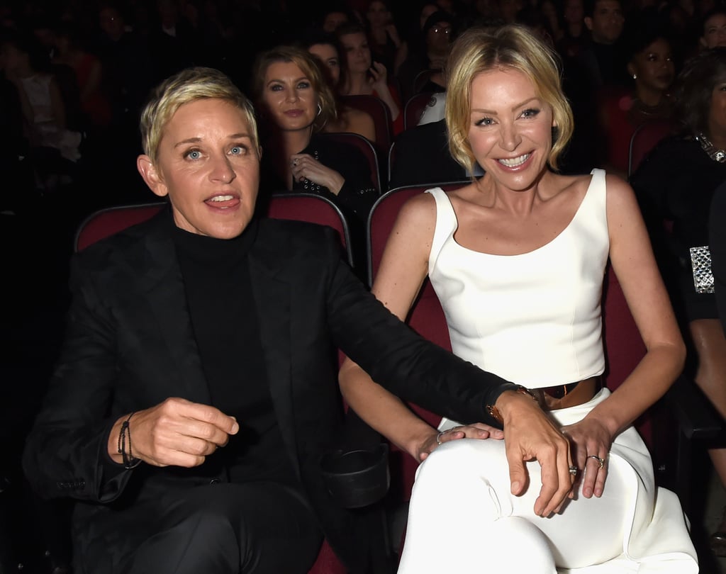 Ellen DeGeneres Portia de Rossi People's Choice Awards 2016 | POPSUGAR ...