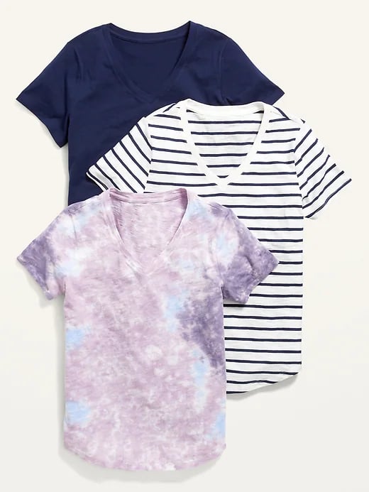 Old Navy EveryWear V-Neck Tee 3-Pack