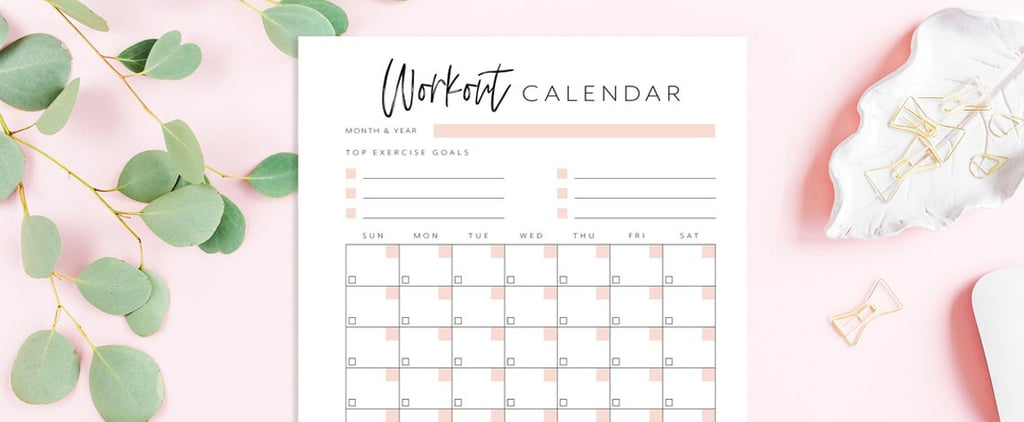 10 Printable Workout Calendars to Help You Crush Your Goals