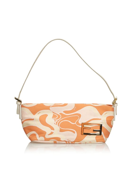 Fendi Baguette Cloth Handbag