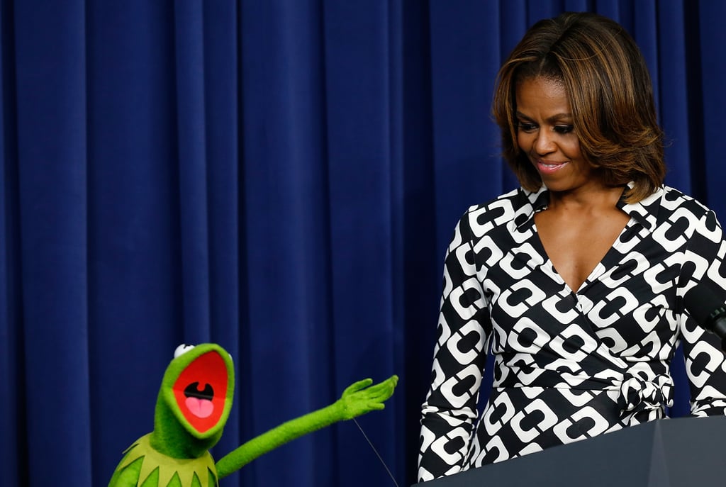 Kermit was like, "Isn't she the best?!"