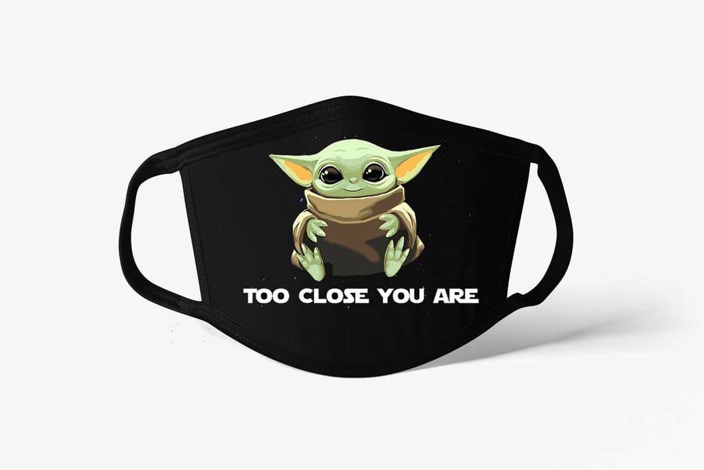 Baby Yoda Face Mask