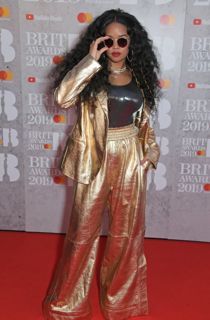 H.E.R. at the 2019 Brit Awards