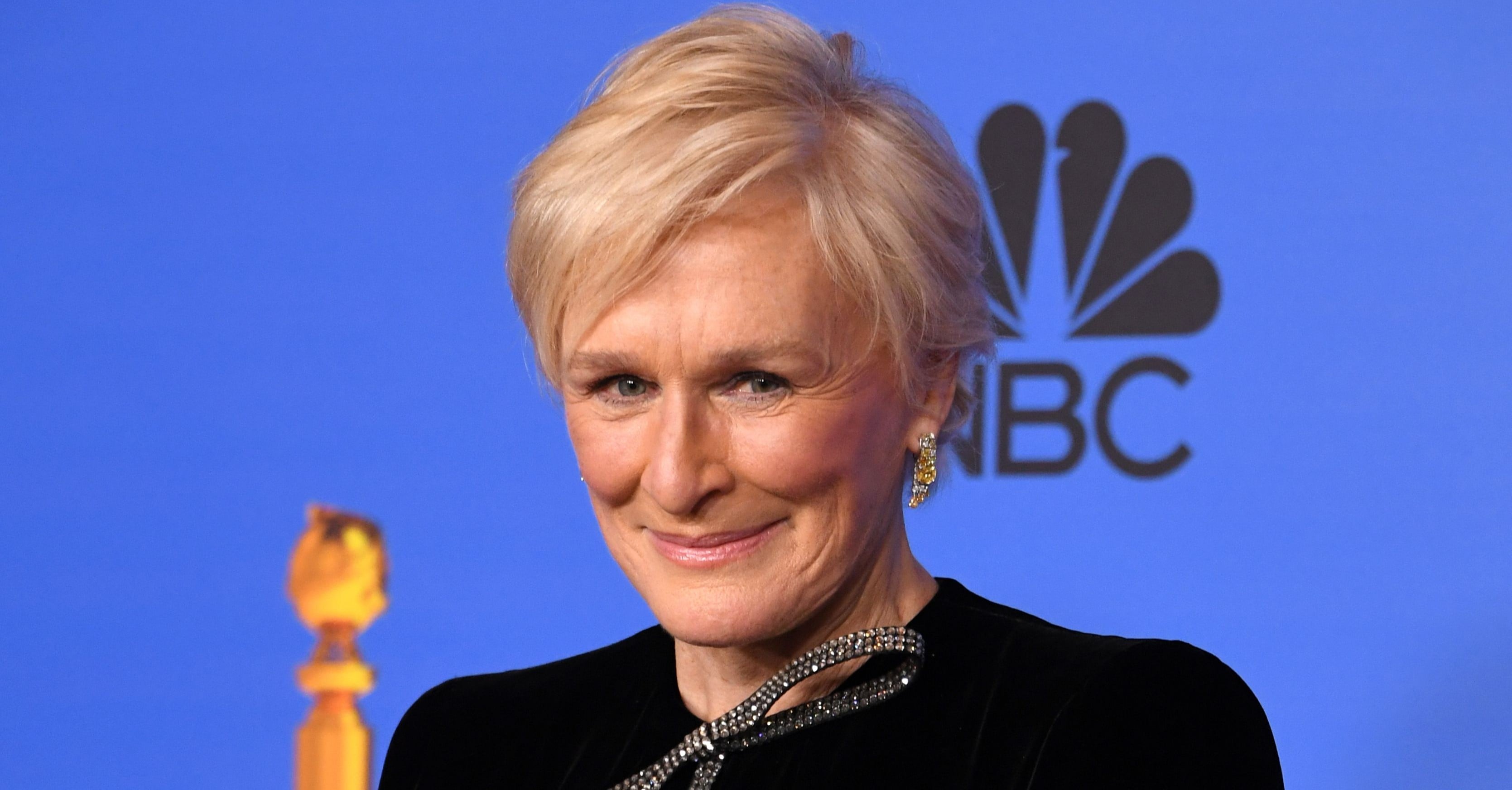 Glenn Close Backstage at the Golden Globes 2019 | PS Entertainment