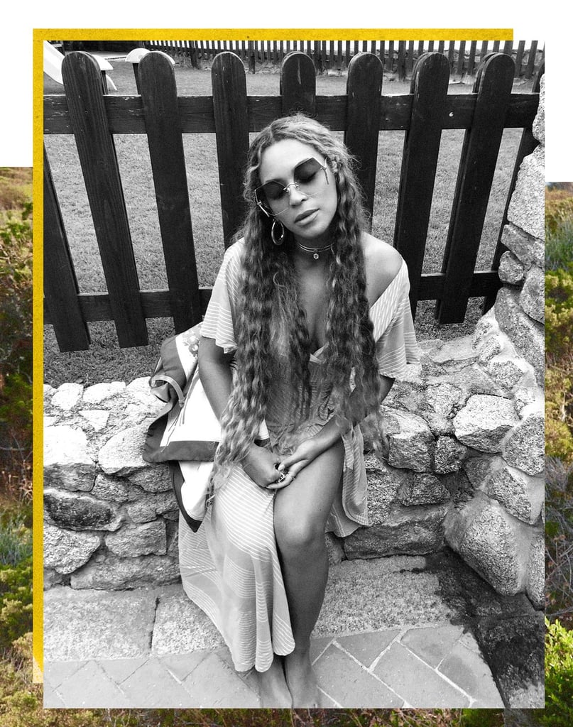 Pictures of Beyoncé Dressed as Lisa Bonet With Sir and Rumi