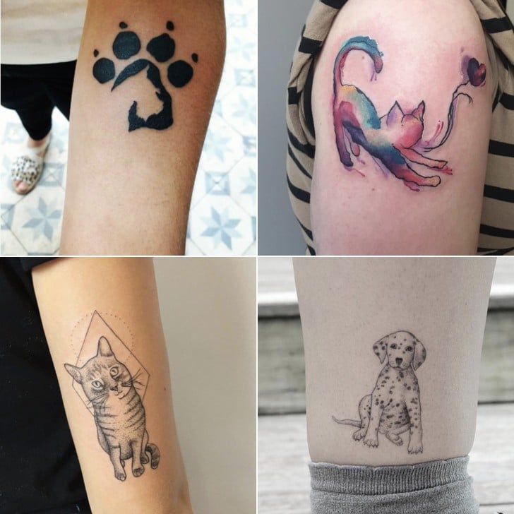 Cutest Animal Tattoos | POPSUGAR Middle East Pets