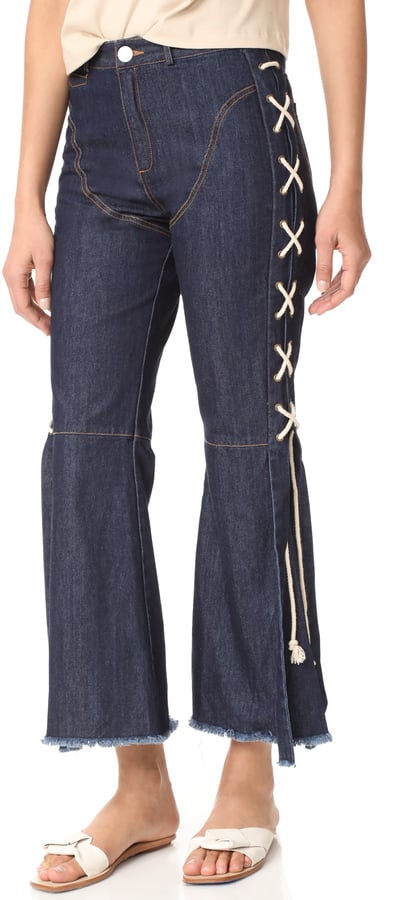 X marks the spot in these Vale Desert Day jeans ($356).