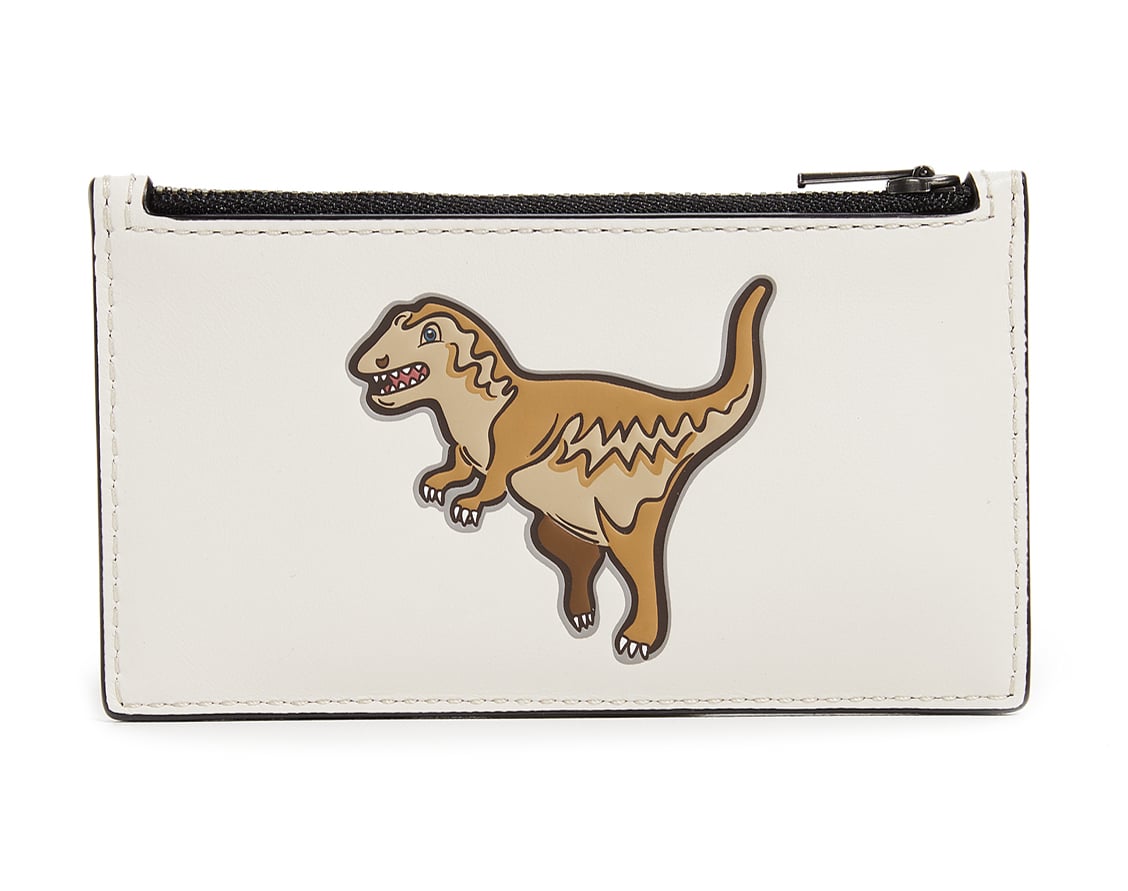 Coach wallet outlet dinosaur