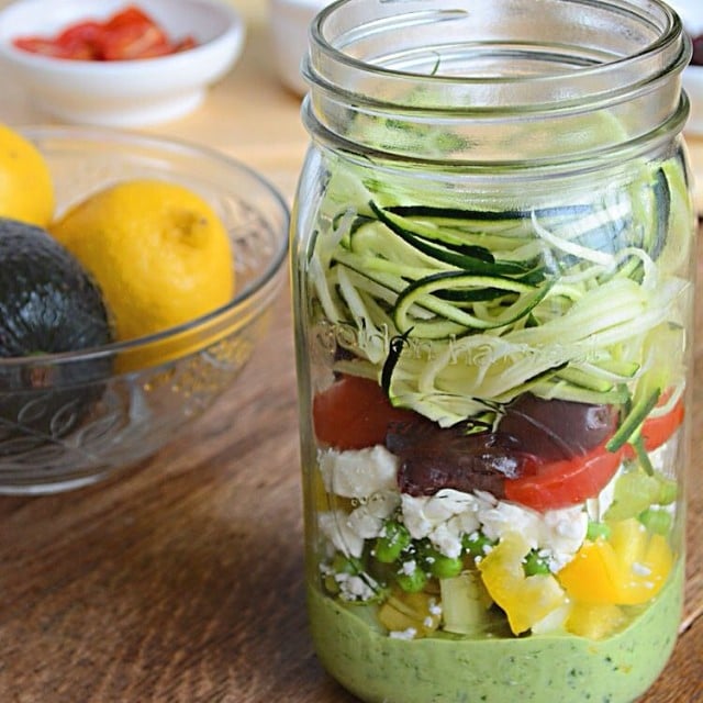 Zucchini "Pasta" Salad