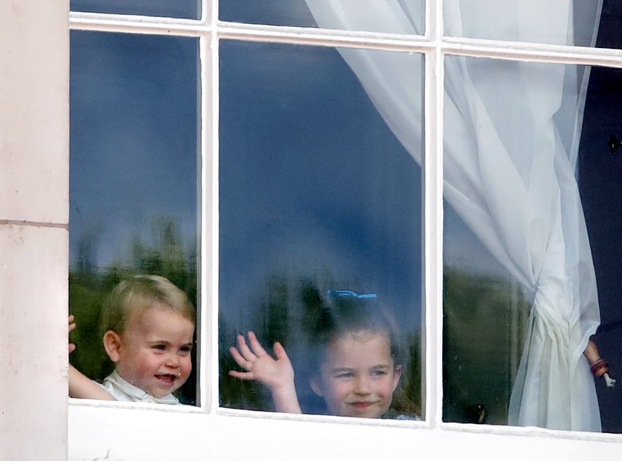 Prince Louis and Princess Charlotte