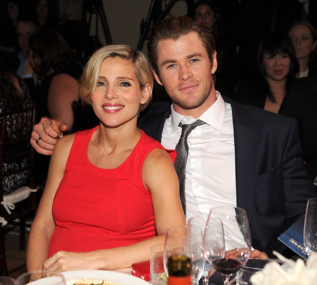 Cute Pictures of Chris Hemsworth and Elsa Pataky