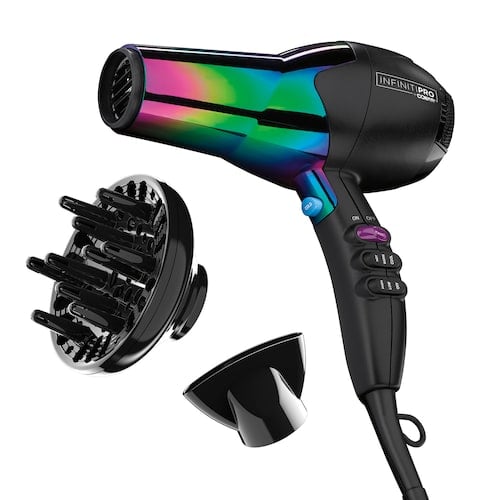 InfinitiPro by Conair Ion Choice 1875 Watt Rainbow Hair Dryer