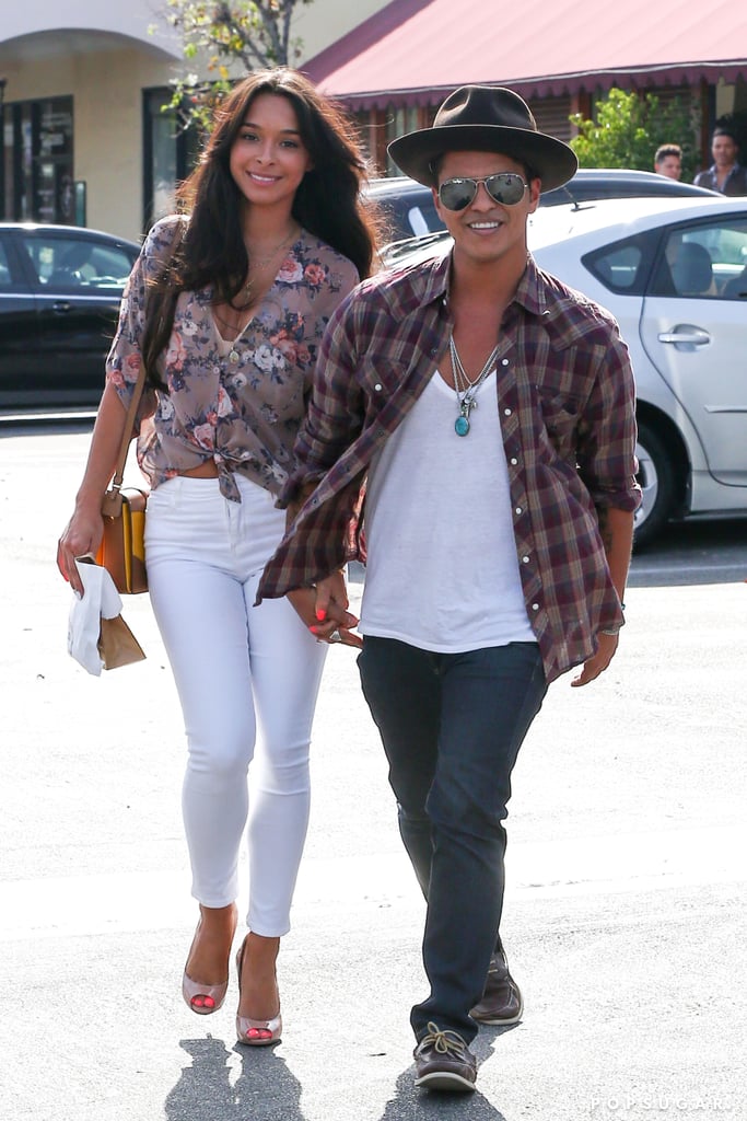 Pictures Of Bruno Mars And His Girlfriend Jessica Caban Popsugar