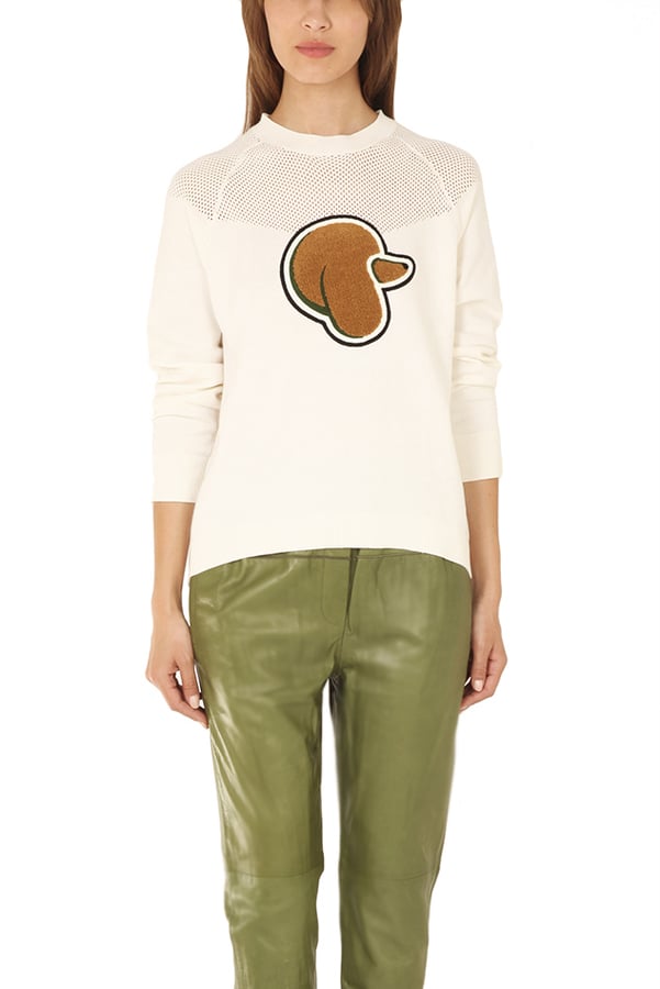 3.1 Phillip Lim Mesh Pullover With Poodle Patch ($425)
