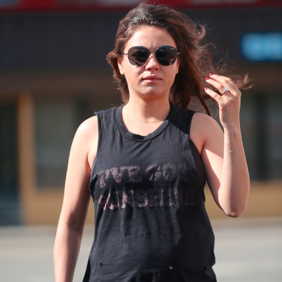 Mila Kunis Shows Off Baby Bump Out in LA