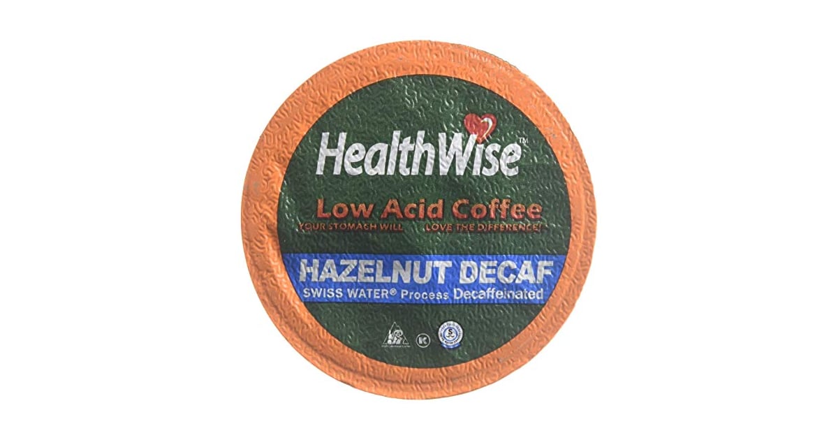 HealthWise Low Acid Hazelnut Decaf KCups Coffee Alternatives on
