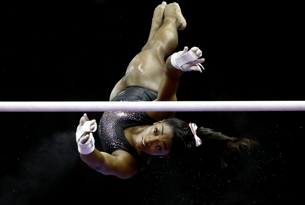 How Many World Championship Medals Has Simone Biles Won on Uneven Bars?