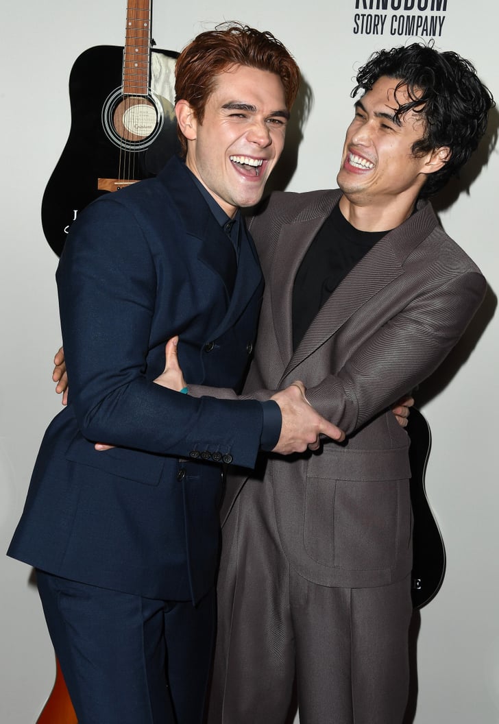 KJ Apa and Charles Melton at I Still Believe Premiere Photos | POPSUGAR