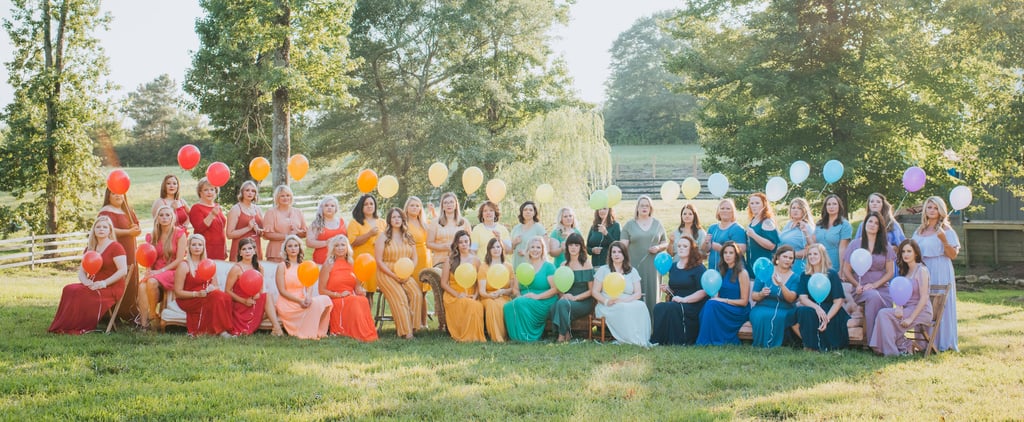 Rainbow Baby Photo Shoot Brings Together Dozens of Women