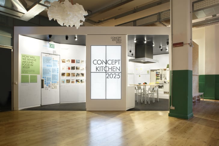 The Concept Kitchen 2025 in its exhibition space.  Ikea Concept Kitchen 2025  POPSUGAR Tech 