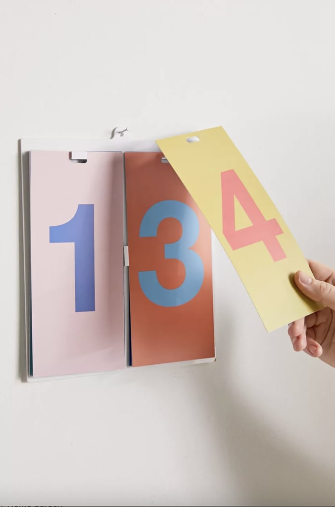 For Minimalists: Spectrum Wall Calendar