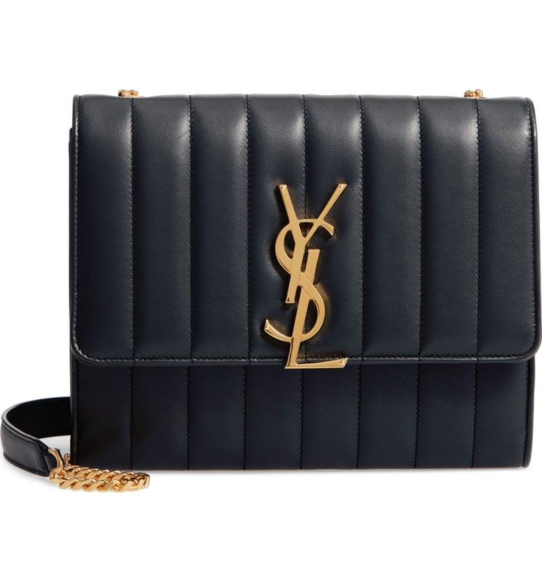 Saint Laurent Small Vicky Leather Bag