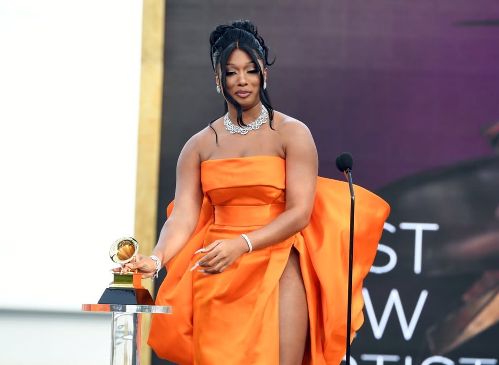 Watch Megan thee Stallion's Emotional Speech at Grammys 2021