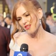 Isla Fisher: Sacha Baron Cohen Says the Only Way Leo Won't Win Is If "He Turns Black"