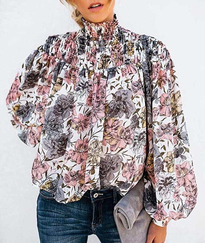 KUFV Floral Print Blouse