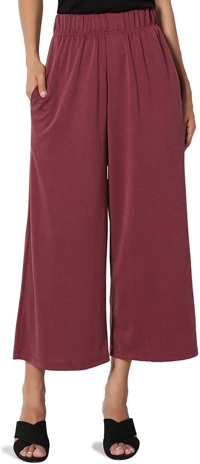 TheMogan Wide Leg Pants