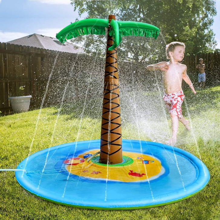 Vandoras Palm Tree Sprinkle and Splash Water Play Pad The Best Water