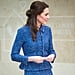 Kate Middleton's Blue Rebecca Taylor Suit