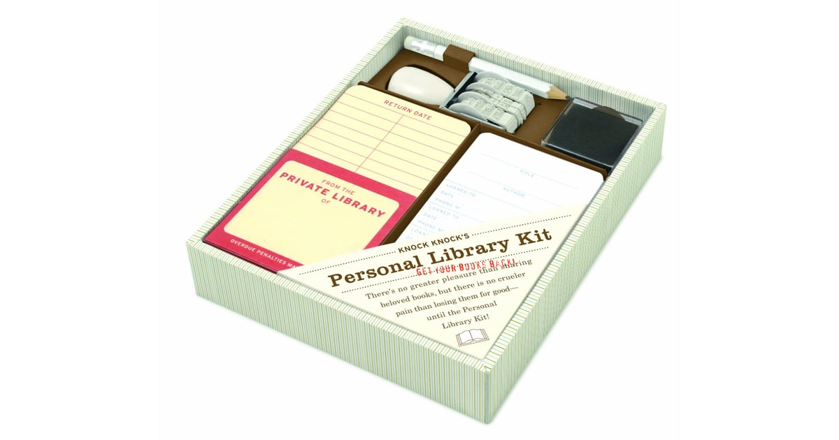 Personal Library Kit Gifts For Book Lovers POPSUGAR Love & Sex Photo 39