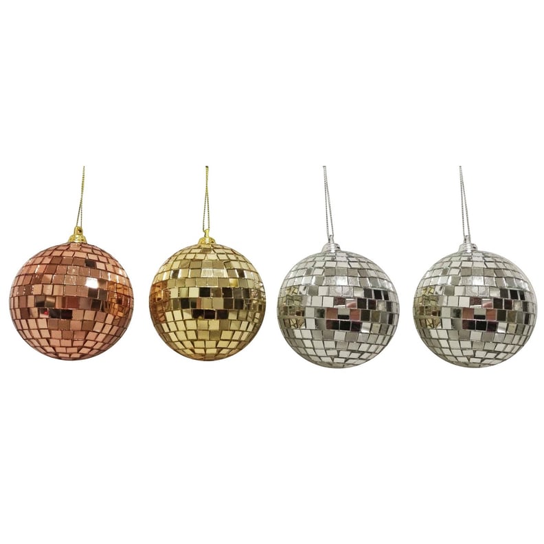 Enchanted Eve Sequin Glitter Christmas Ornaments