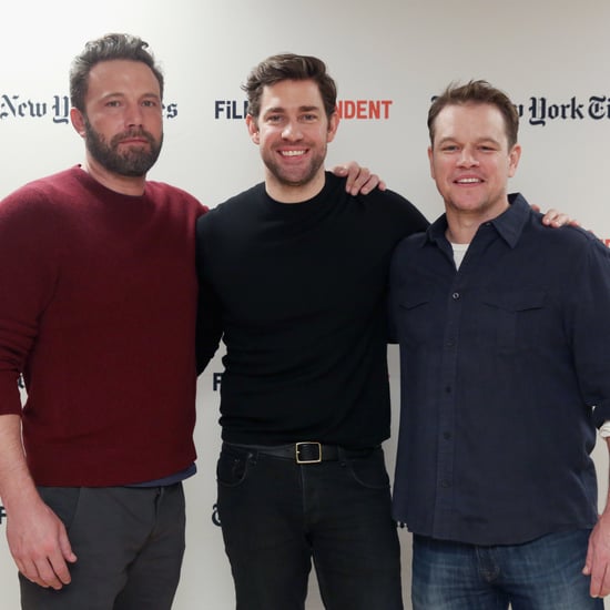 Matt Damon and Ben Affleck at Film Independent NYC 2016
