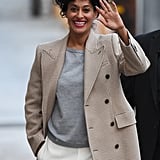 Style Your T-Shirt With: Pants and a Coat