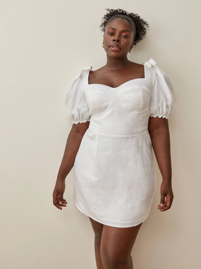 Reformation Spring Linen Dress Es