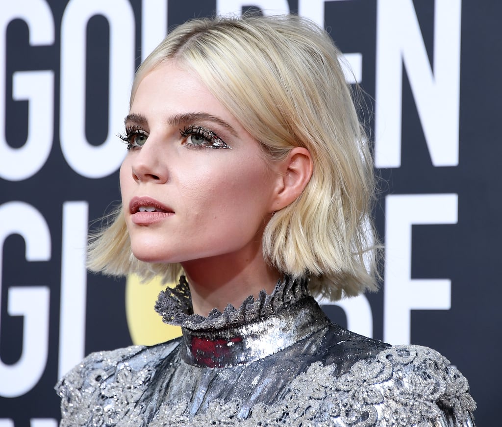 Lucy Boynton at the 2020 Golden Globes