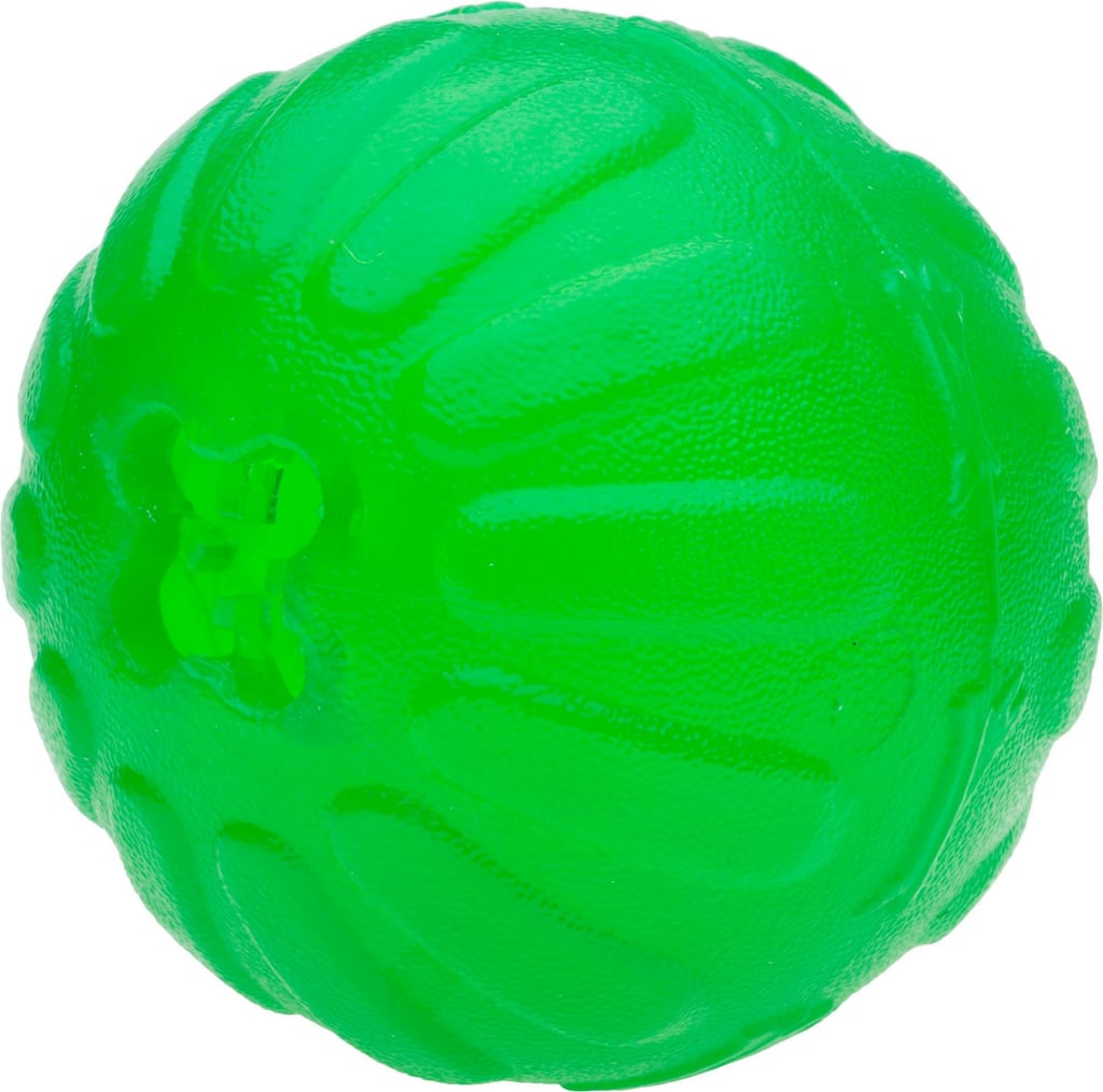 Starmark Treat-Dispensing Chew Ball Tough Dog Toy