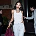 Irina Shayk's Afterparty Outfit References Karl Lagerfeld's Disdain For Sweatpants