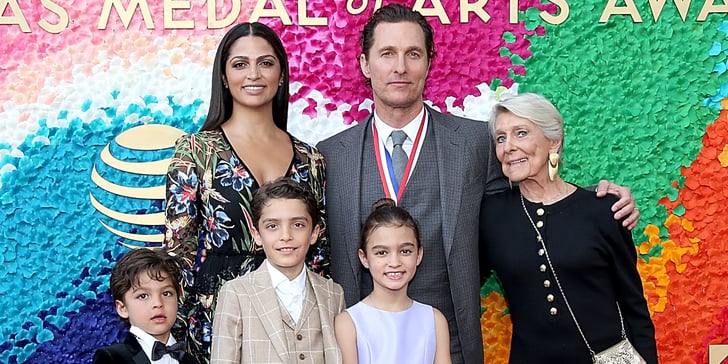 Matthew McConaughey and His Family at Texas Medal of Art | POPSUGAR ...