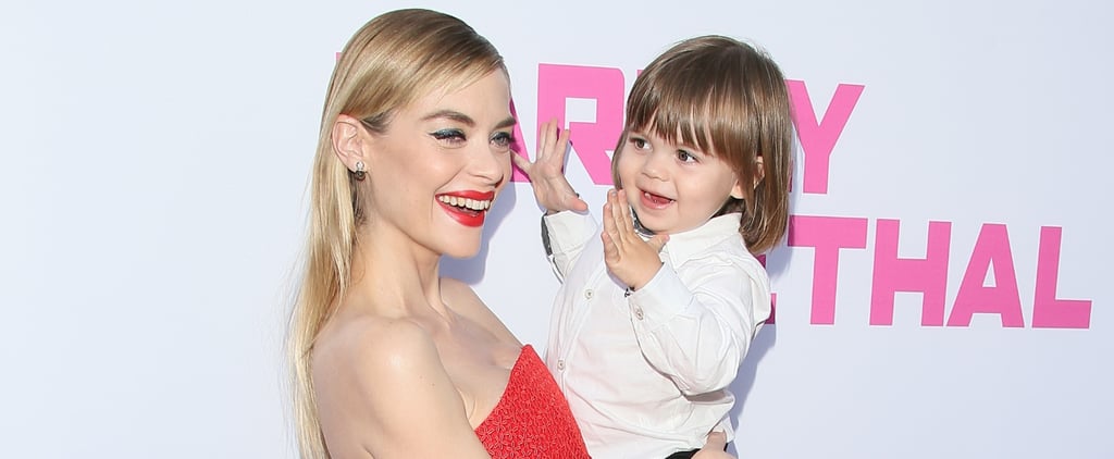 Jaime King With Husband and Son on the Red Carpet
