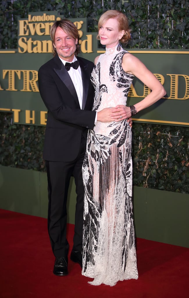 Nicole Kidman and Keith Urban Evening Standard Awards 2015