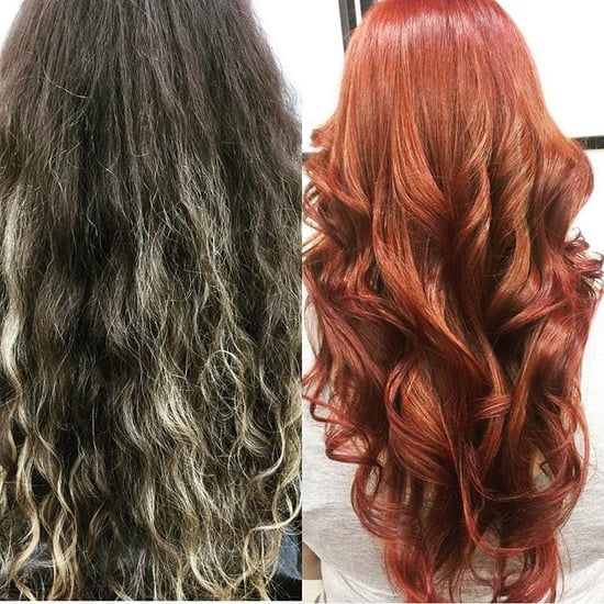 Hair Color Corrections Before and After