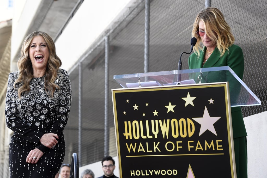 Rita Wilson and Tom Hanks at Walk of Fame Ceremony 2019