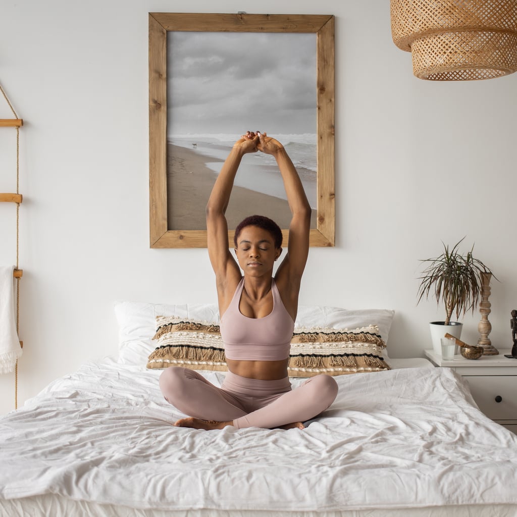 How to do online exercise in bed