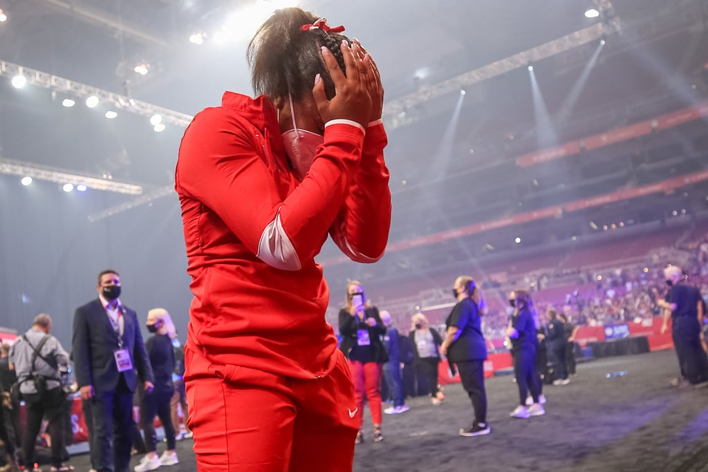 Celebratory Photos of Jordan Chiles At the 2021 US Olympic Gymnastics Trials